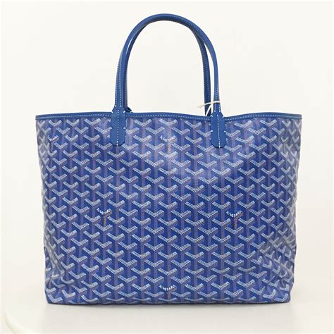 tote sale goyard|second hand blue Goyard bag.